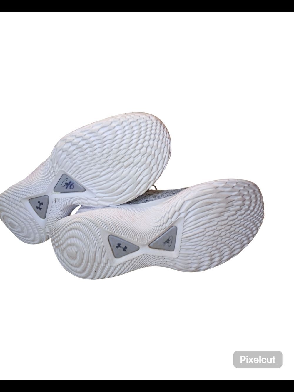 Under Armour Curry Flow Women’s Running Shoes | Light Gray/White| Size W-8/M-6.5 - Picture 7 of 9